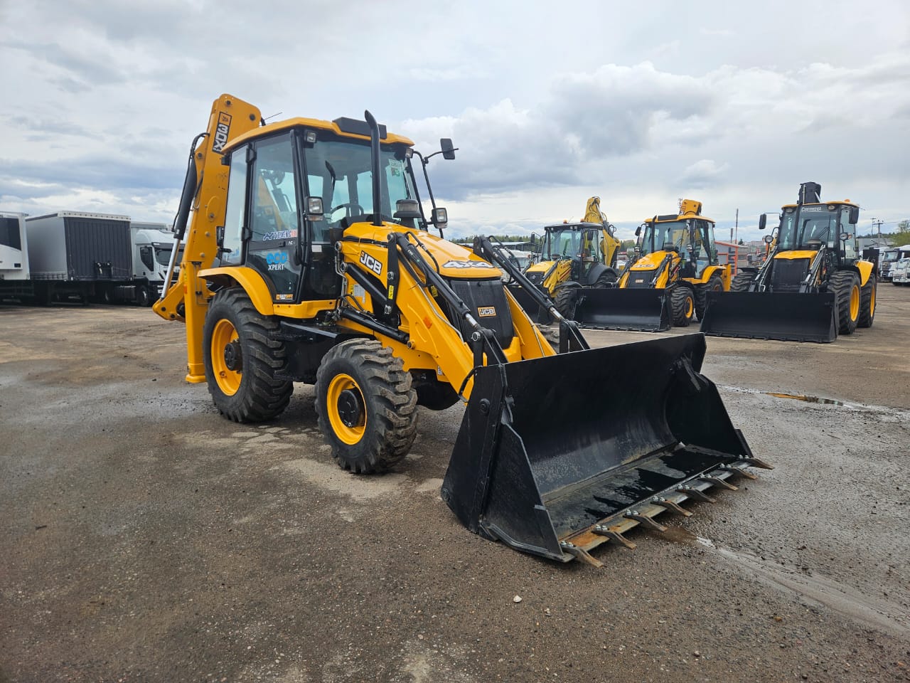 Экскаватор-погрузчик  JCB 3DX Super (2024 г., 9 м/ч) с кондиционером.(новый, без гарантии)(5334)