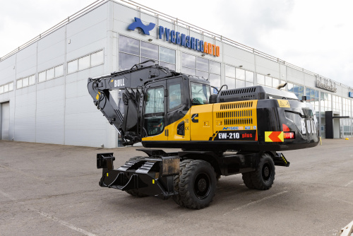 Экскаватор колесный BULL EW210-PLUS Экскаватор колесный BULL EW210-PLUS