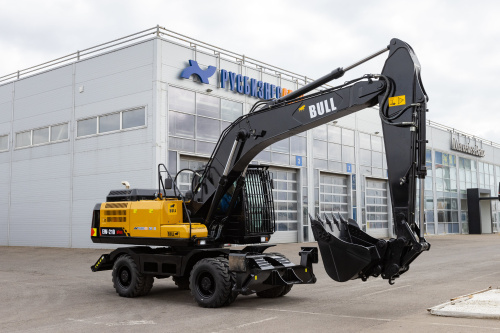 Экскаватор колесный BULL EW210-PLUS Экскаватор колесный BULL EW210-PLUS