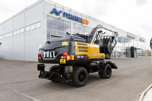 Экскаватор колесный BULL EW210-PLUS Экскаватор колесный BULL EW210-PLUS