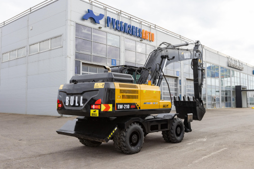 Экскаватор колесный BULL EW210-PLUS Экскаватор колесный BULL EW210-PLUS